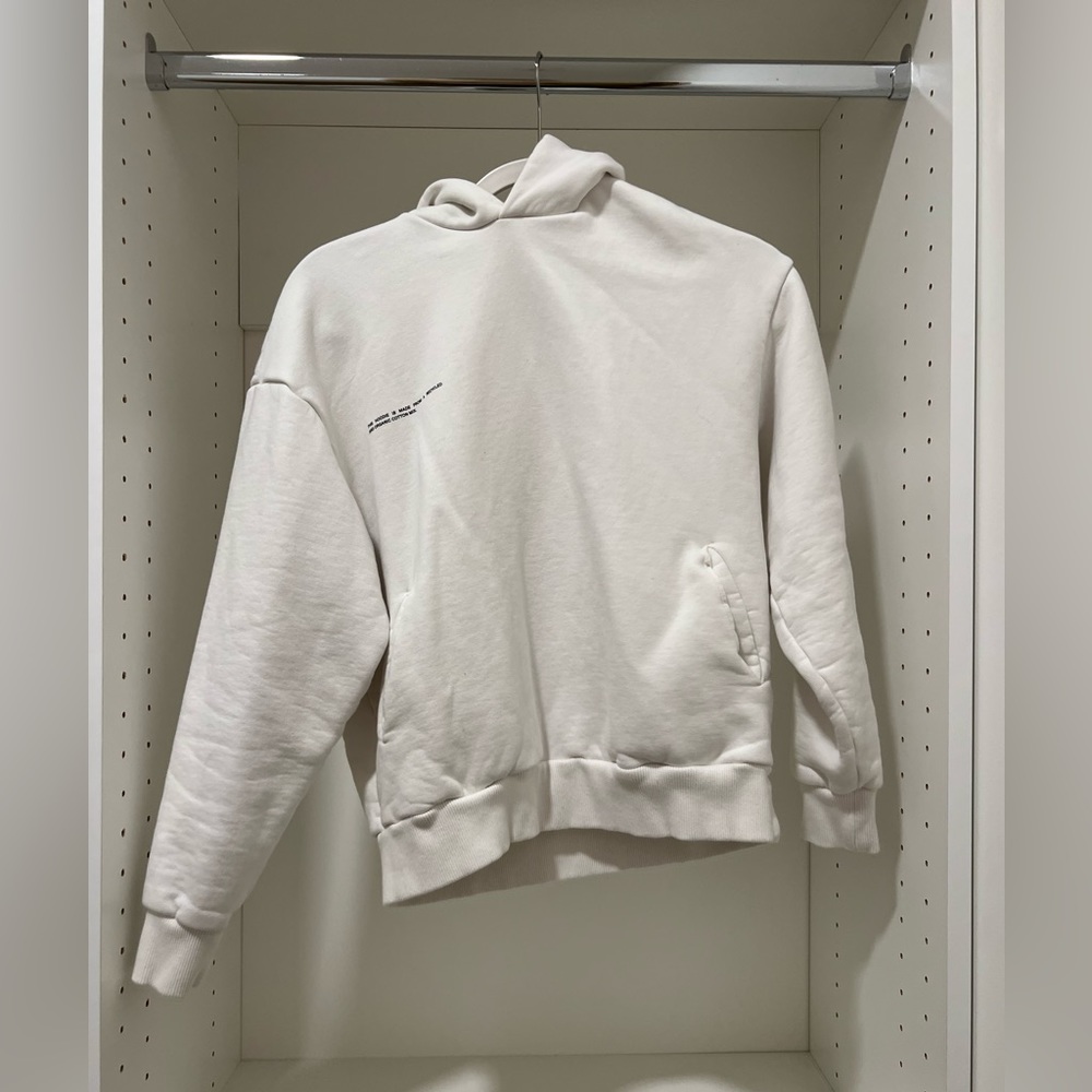 Pangaia 365 hoodie. White. Worn twice. XXS. Great condition.